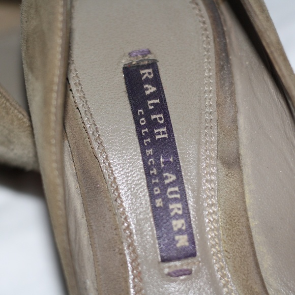 Gray Flats w. Small Heel - Picture 5 of 5